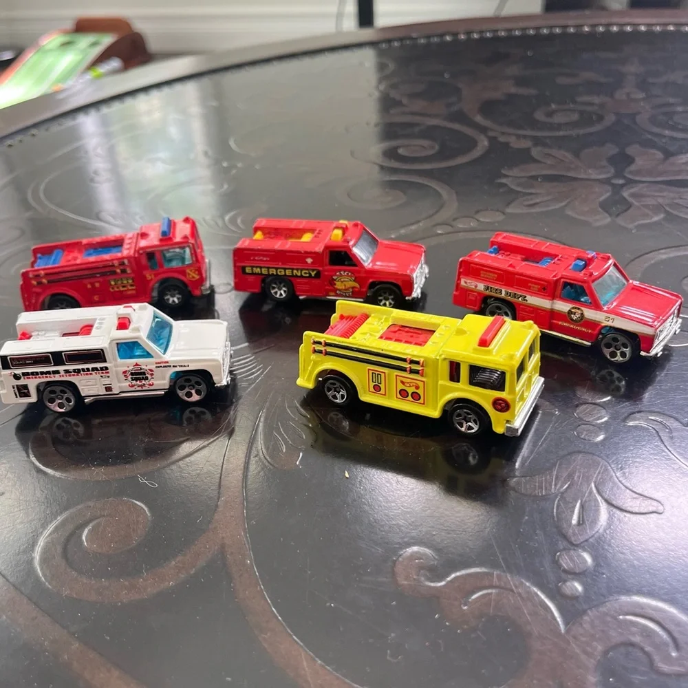 Hot Wheels Emergency Trucks